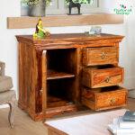 Wd 3 Drawer 1 Door Jali sideboard