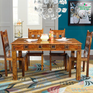 Jali Block Dining Set 118X90X76