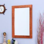 Nandi Wooden Mirror Frame