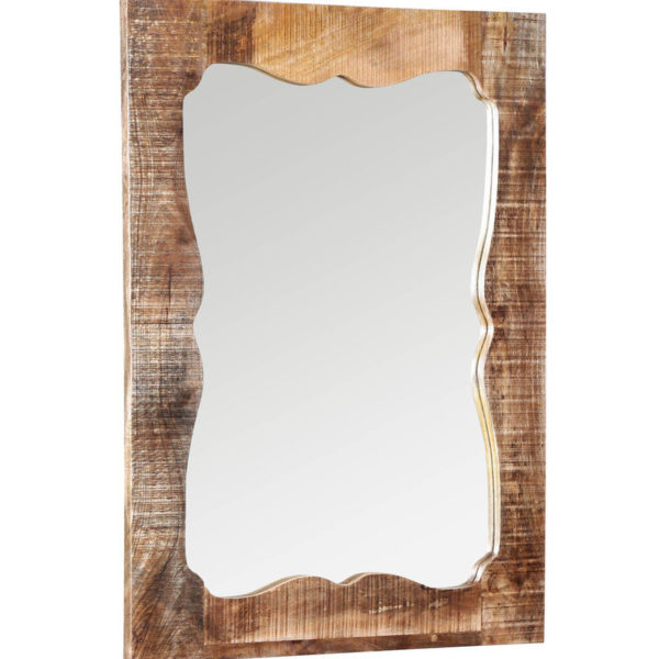 Nandi Carving Wooden Mirror Frame Get, Wooden Mirror Frame Design
