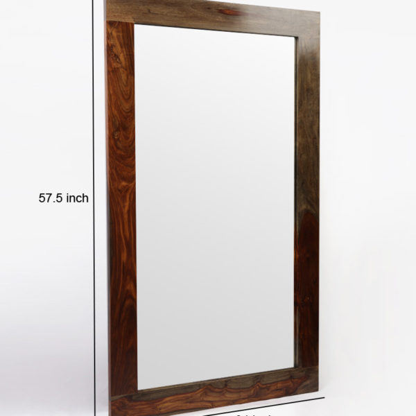 Nandi Long Wooden Mirror Frame Get, Big Wooden Mirror