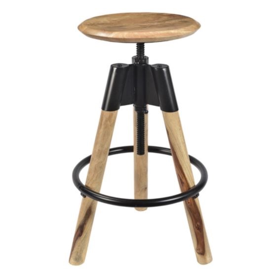 Three Leg Ring Stool (Natural) - Best Hardwood Furniture Shopping Online