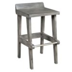 Charbhuja Counter Stool (Grey)