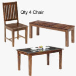 Dining Set 175X90X76