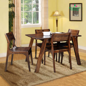 Vylo six seater wooden dining set furniture in pune mumbai bangalore goa indore jaipur