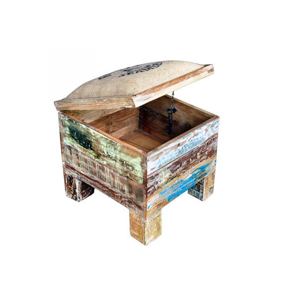 Wooden Reclaimed Storage Box 1 Seater - Best Hardwood Furniture Shopping  Online
