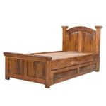 Round Maharaja Bed With Storage