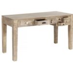 WOODEN WRITING TABLE 135 x 60 x 78 CMS