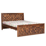 NIWAR King Size Bed Without Storage