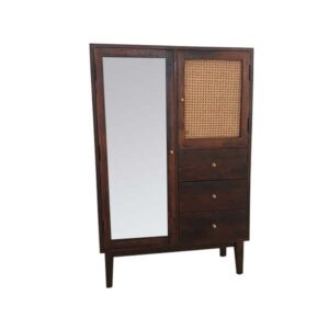 WOODEN-CANE-2-DOOR-CABINET-1-GLASS-1-CANE-DOOR