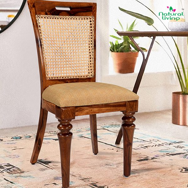 Wooden George Cane Back Dining Chair Natural Living Furniture 30 Off