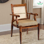 WOODEN ROASTERY ARM REST CHAIR