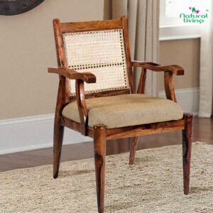 WOODEN ROASTERY ARM REST CHAIR