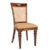 Wooden Gero Cane Dining Chair furniture in pune mumbai bangalore goa indore jaipur
