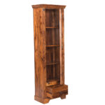 Jodha Wooden Slim Zim Book Case