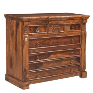 Jop Wooden Five Drawer Chest best furniture in pune mumbai bangalore goa indore jaipur