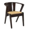 Wooden Sleek Arm Rest Chair furniture in pune mumbai bangalore goa indore jaipur