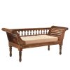 Hukam Wooden Lounger Bench furniture in pune mumbai bangalore goa indore jaipur
