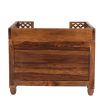 Subh Labh Wooden Pooja Stand Without Swastik