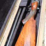 WOODEN SHOTGUN CASE