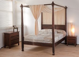 Best Four Post King Size bed without storage wooden bed furniture discount upto 50% Top 10 bed India, Pune, Bangalore, Jaipur, Bhopal, Indore,