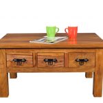 WD. 3 DRAWER MACMAN COFFEE TABLE