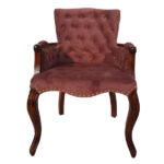 Wooden Tuscany Fabric Chair