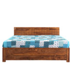 WOODEN BRUCE KING SIZE BED WITH STORAGE