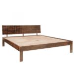 WOODEN YORKTOWN QUEEN SIZE BED WITH STORAGE