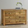 Large 6 Drawer Cabinate of Natural Living Furnitre New range of mango wood furniture