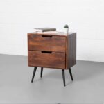 MInsk Acacia Night Stand Bedside bedroom wooden furniture pune bangalore jodhpure