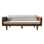 MID CENTURY 3 SEATER SOFA