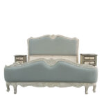 HUDSON FRENCH STYLE QUEEN SIZE BED WITHOUT STORAGE
